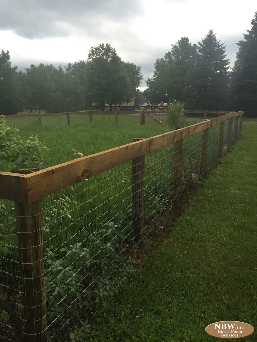 Woven Wire Fencing – Horse Farm Services