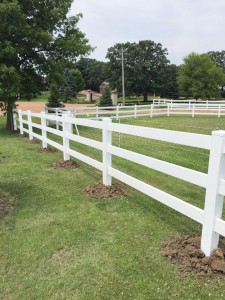  3-Rail Pasture Fencing    
